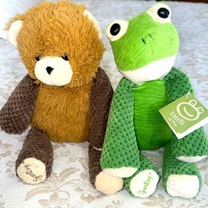 Scentsy buddy’s  Ribbert the frog and Bear